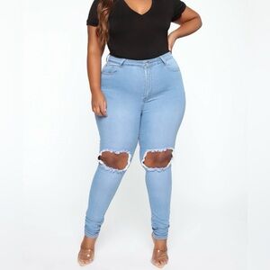 FN Blue Dream High Rise Jeans